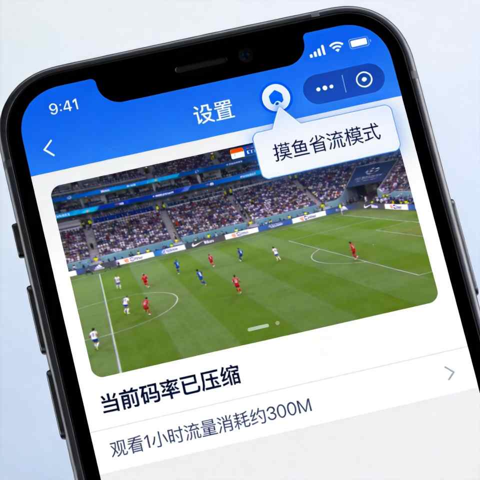 盒子摸鱼看球赛省流模式图片